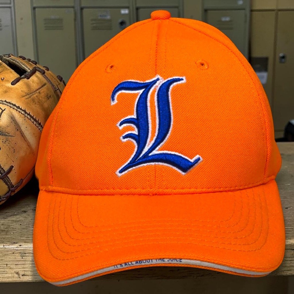 Embroidery Unlimited Orange L 99 Youth Baseball Hat It's All About The Juice